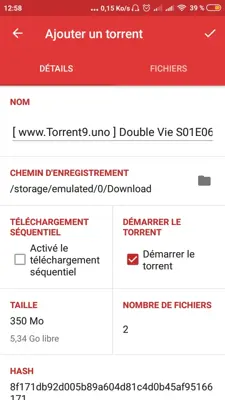 Red Torrent Download android App screenshot 1